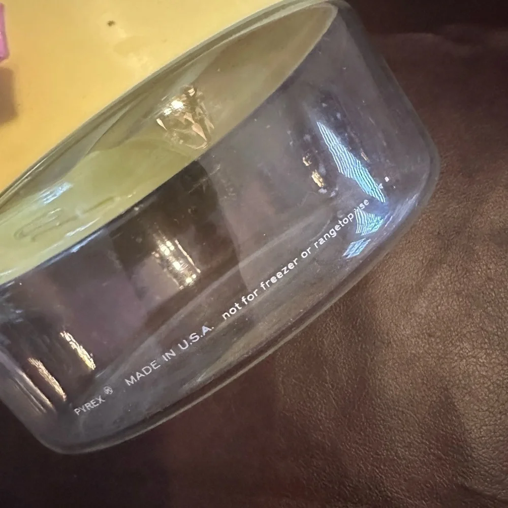Pyrex canister
